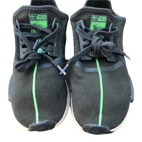 RARE adidas NMD R1 Star Wars Yoda Size 8.5 - Picture 6 of 16